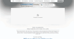 Desktop Screenshot of milestoneasset.ca